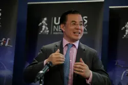 A headshot of Professor Guang-Zhong Yang CBE FREng.