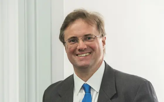 A headshot of Professor Timothy Leighton FREng FRS.