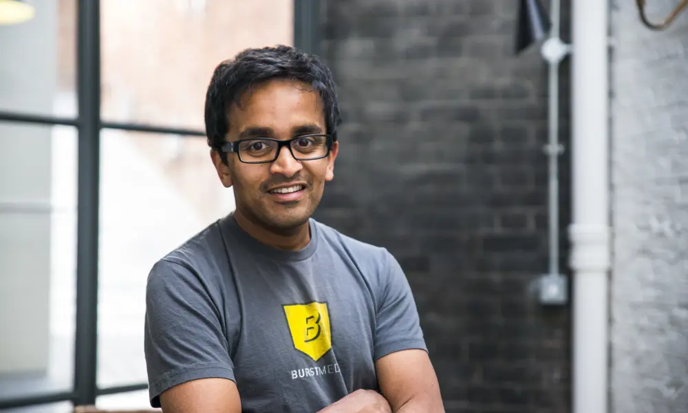A headshot of Suranga Chandratillake.