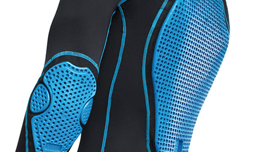 Armourgel bodysuit with extra protection around the elbows and back.
